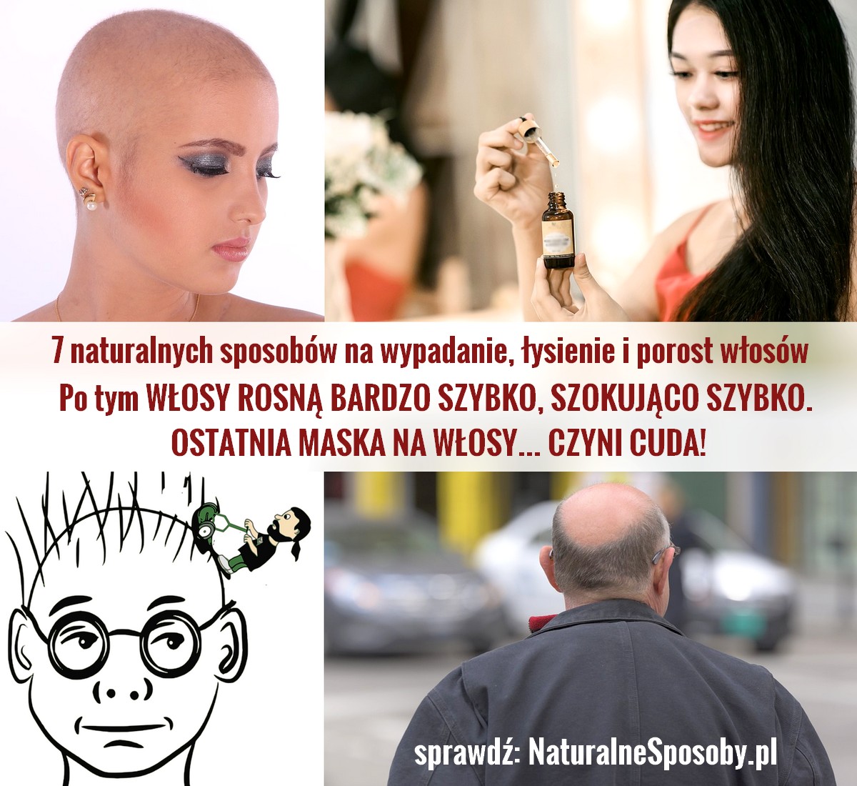 domowe metody na porost wlosow